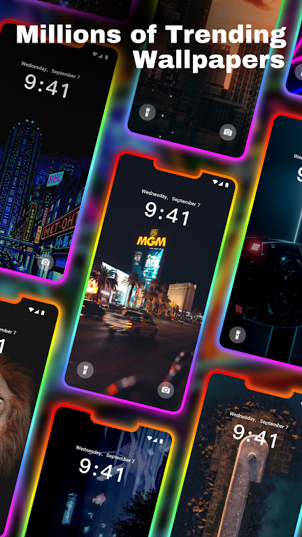 Homescreen: Wallpapers, Themes captura de pantalla 