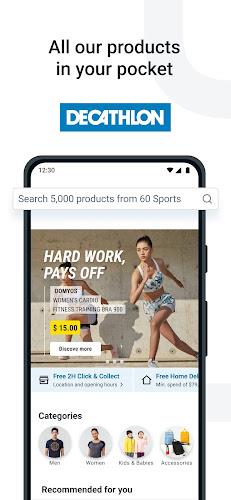 Decathlon Shopping App ảnh chụp màn hình 1