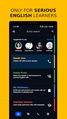 English Buddy - Speaking app स्क्रीनशॉट 1