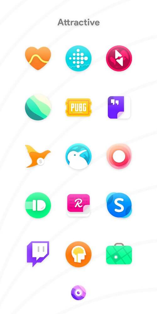 Nebula Icon Pack Mod экрана 2