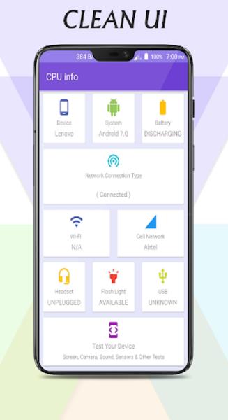 CPU-Z : Device & System info for Android™ zrzut ekranu 4