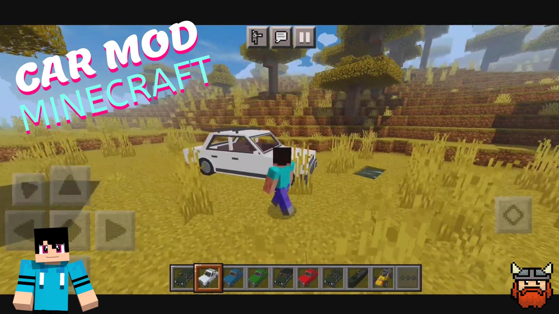 Cars Mod for Minecraft PE स्क्रीनशॉट 2