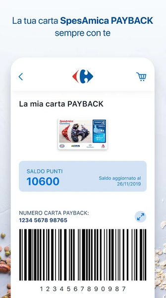 Carrefour Italia captura de pantalla 