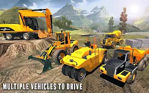 Road Builder Construction 2018 ảnh chụp màn hình 2