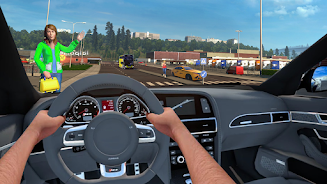 Taxi Driving Simulator Game 3D zrzut ekranu 1