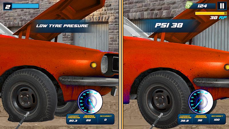 Tire Shop Car Mechanic Game 3d screenshot 3