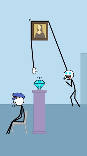 Stealing Puzzle: Robber Games экрана 2