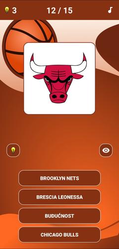 Screenshot Basketball Logo Quiz 1