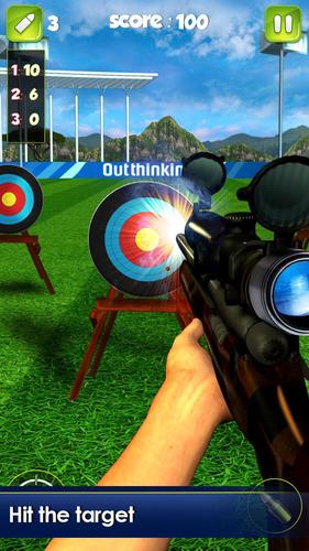 Sniper Gun Shooting - 3D Games captura de pantalla 