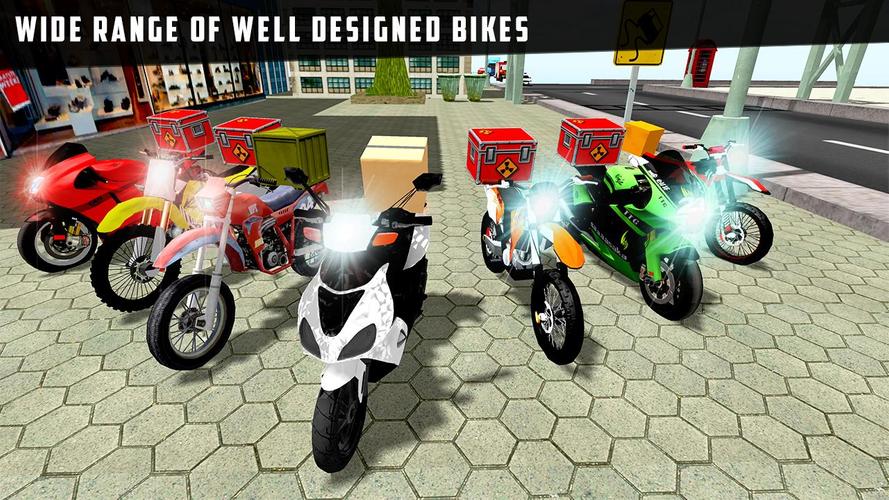 City Courier Delivery Rider Screenshot 1