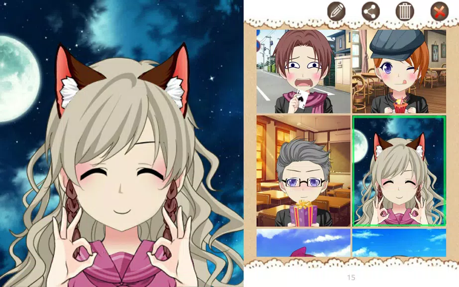 Anime Avatar Studio zrzut ekranu 4