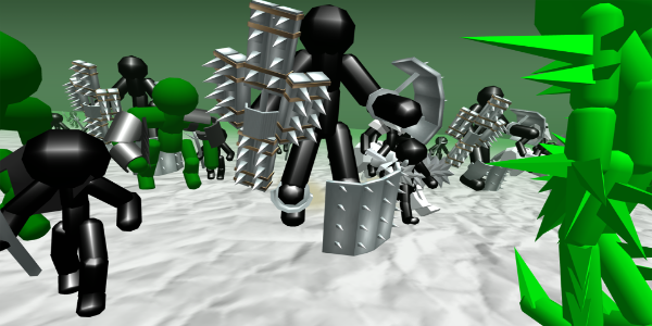 Stickman Simulator: Zombie War Screenshot 1