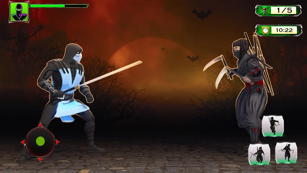 Ninja Hero Assassin Samurai Pirate Fight Shadow screenshot 4