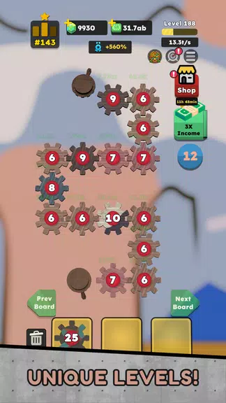 Idle Gear Factory Tycoon স্ক্রিনশট 4