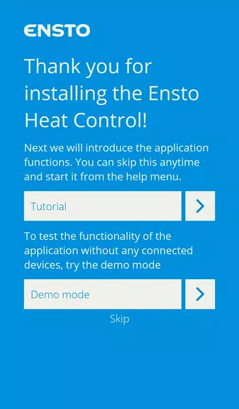 Ensto Heat Control App ekran görüntüsü 3