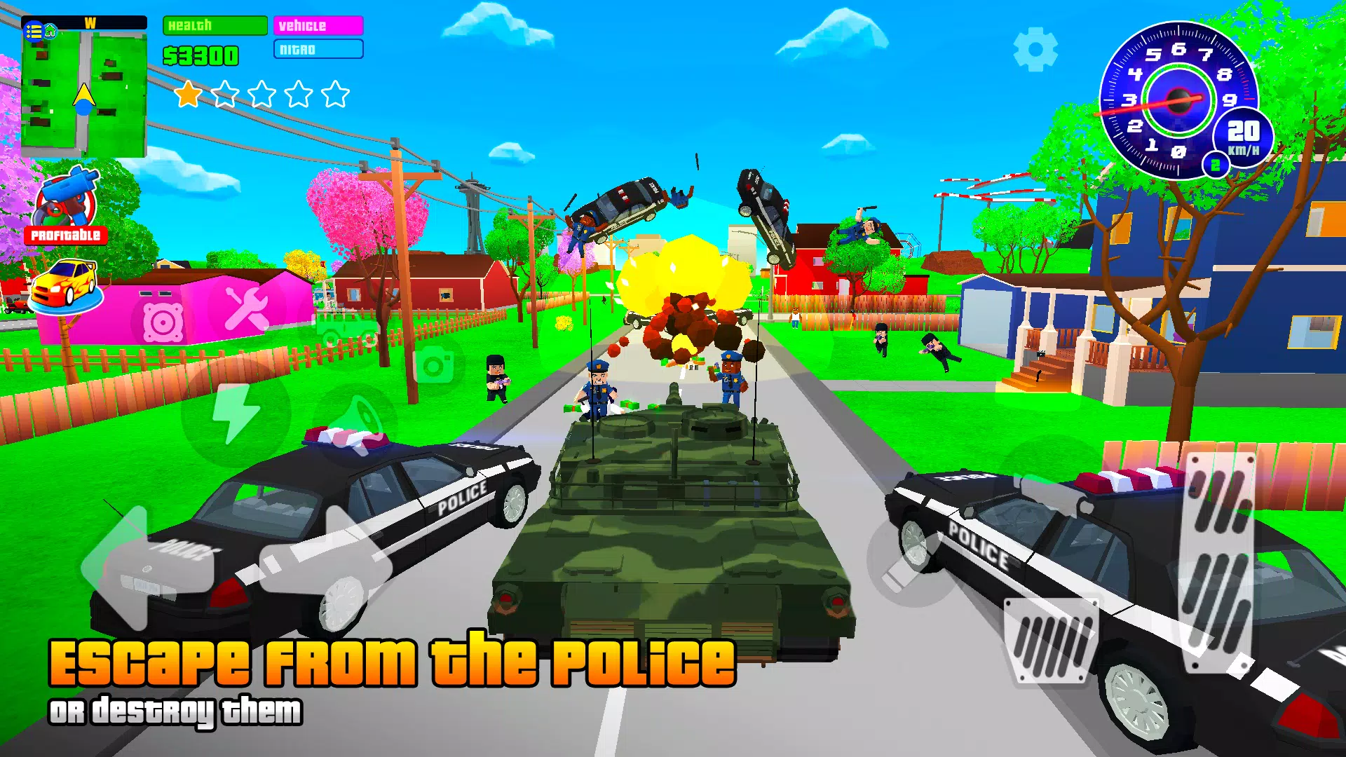 Gangs Wars: Pixel Shooter RP应用截图第1张