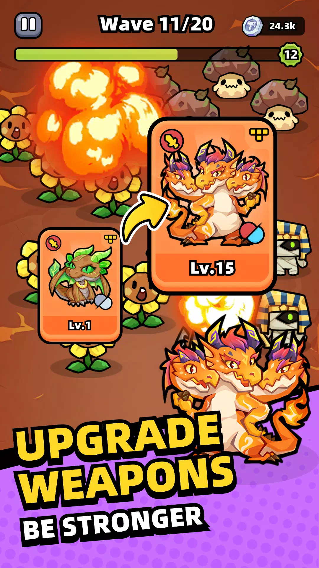 Weapon Master: Backpack Battle应用截图第3张