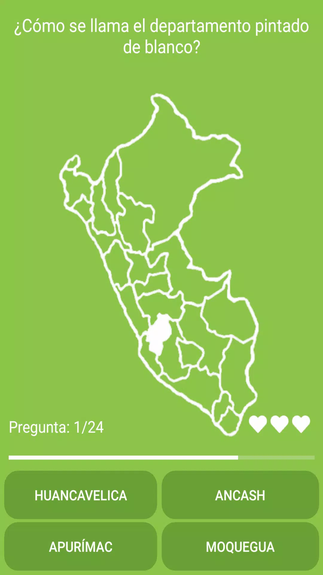 Test: ¿Cuánto sabes de Perú? screenshot 4