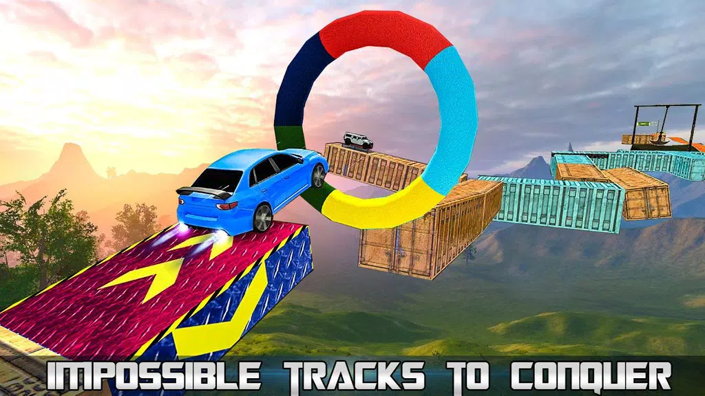 Impossible Car Stunts экрана 1