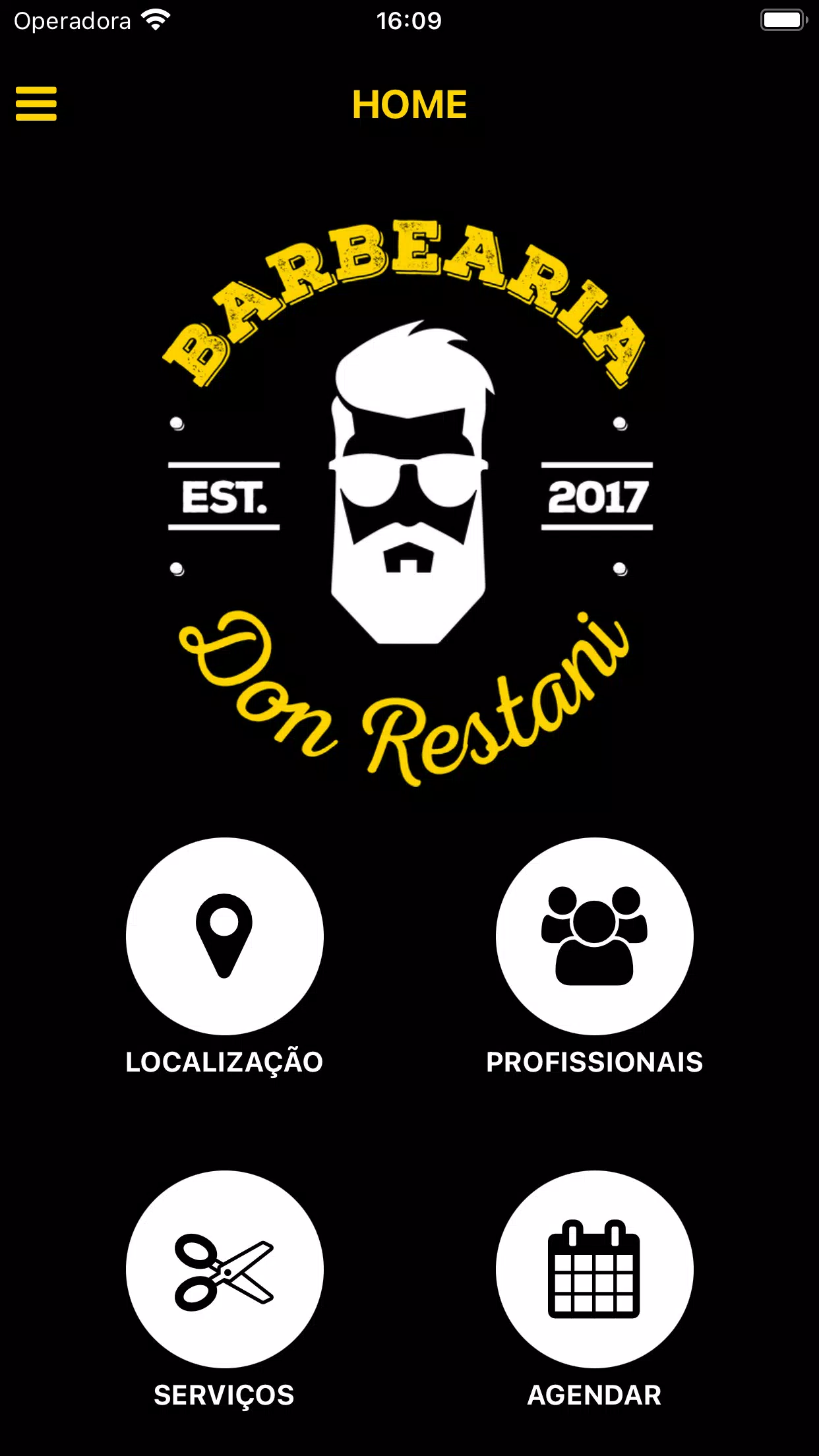 Barbearia Don Restani экрана 1