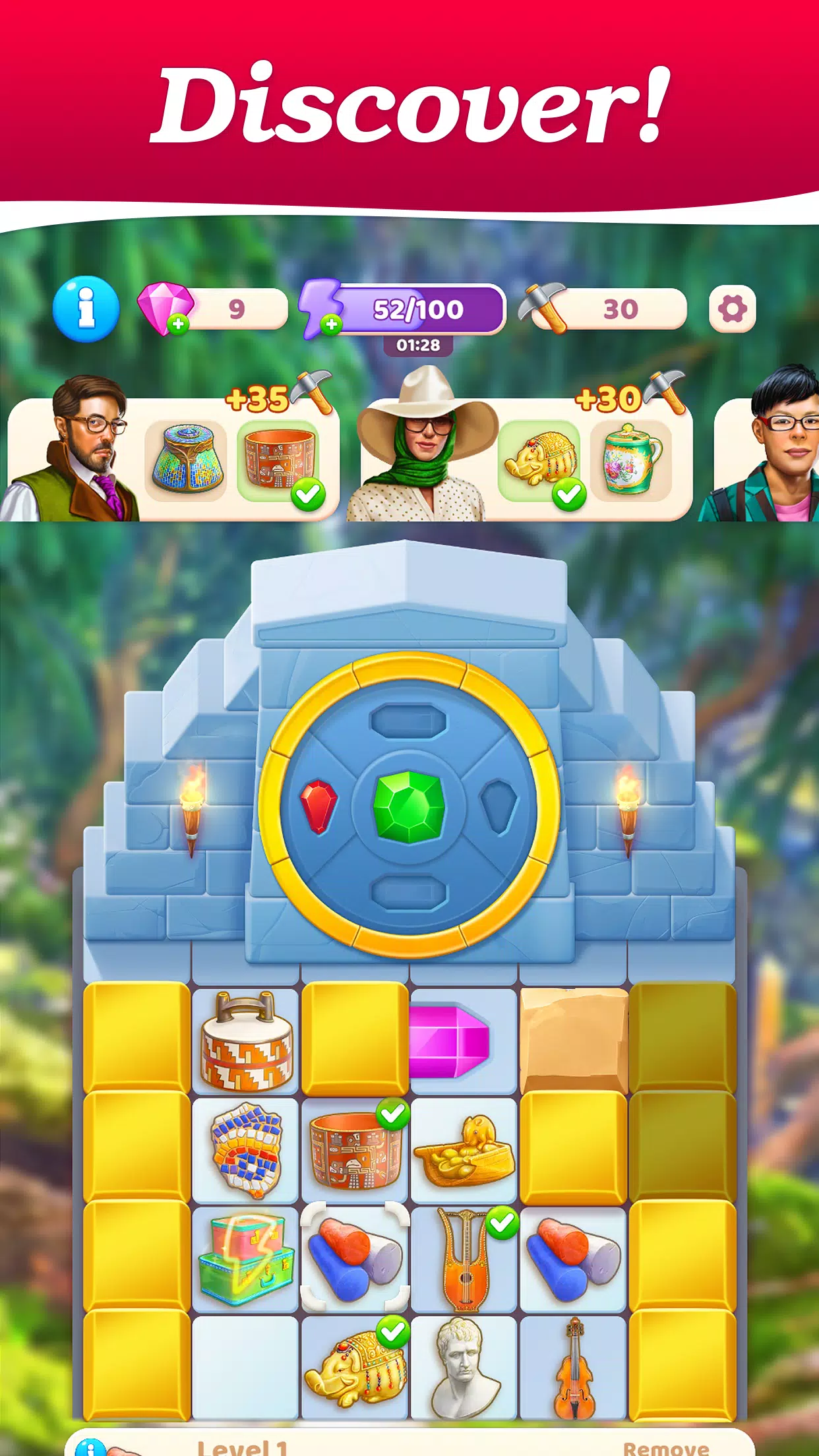 Merge Treasure Hunt－Match game应用截图第2张