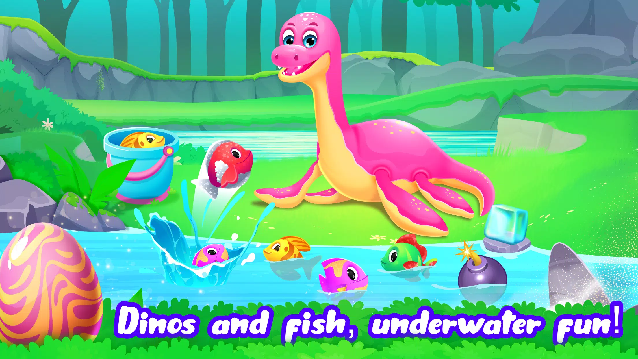 Dino World Jurassic for Kids zrzut ekranu 2