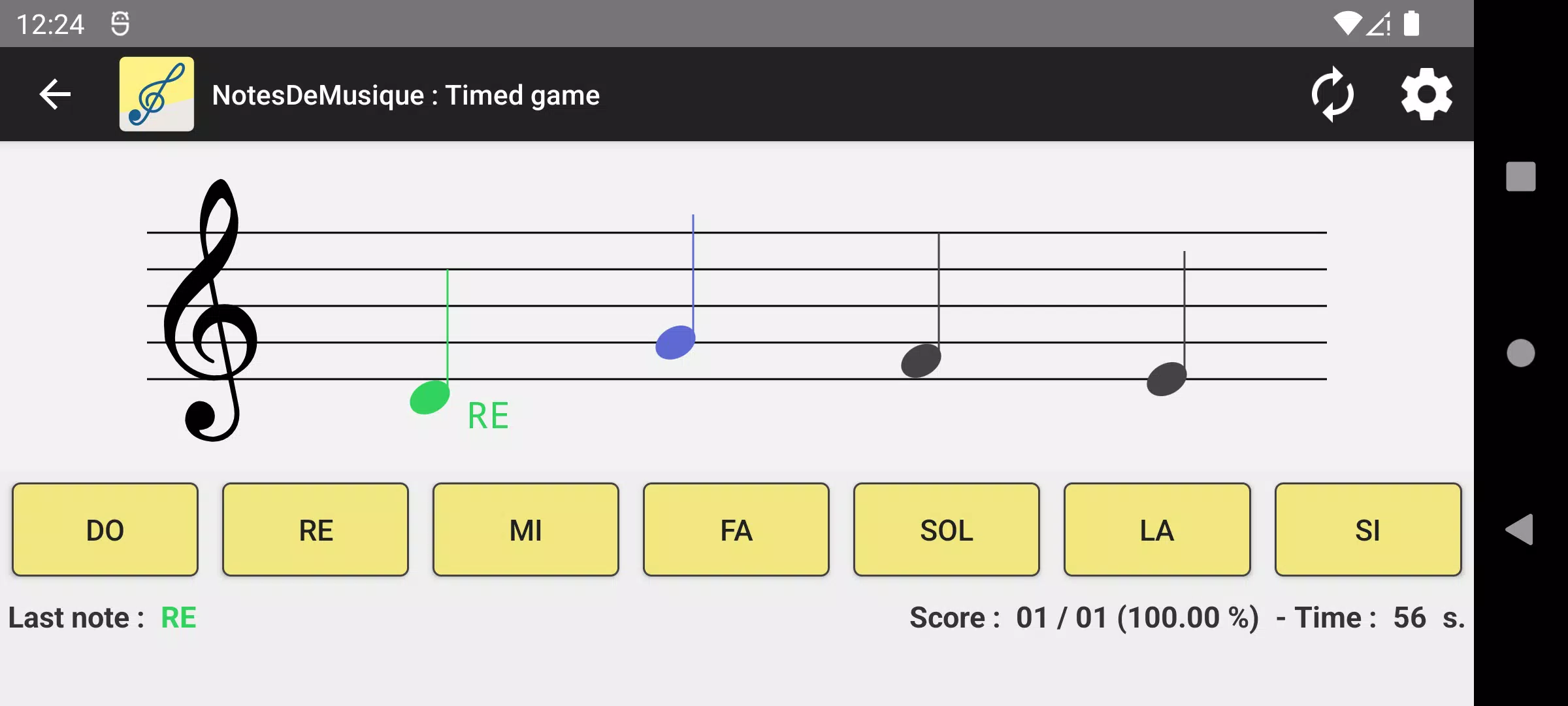 NotesDeMusique ekran görüntüsü 1