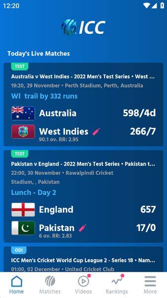 ICC Men’s T20 World Cup应用截图第1张