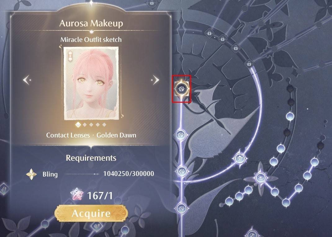 Wishful Aurosa Node Unlocked