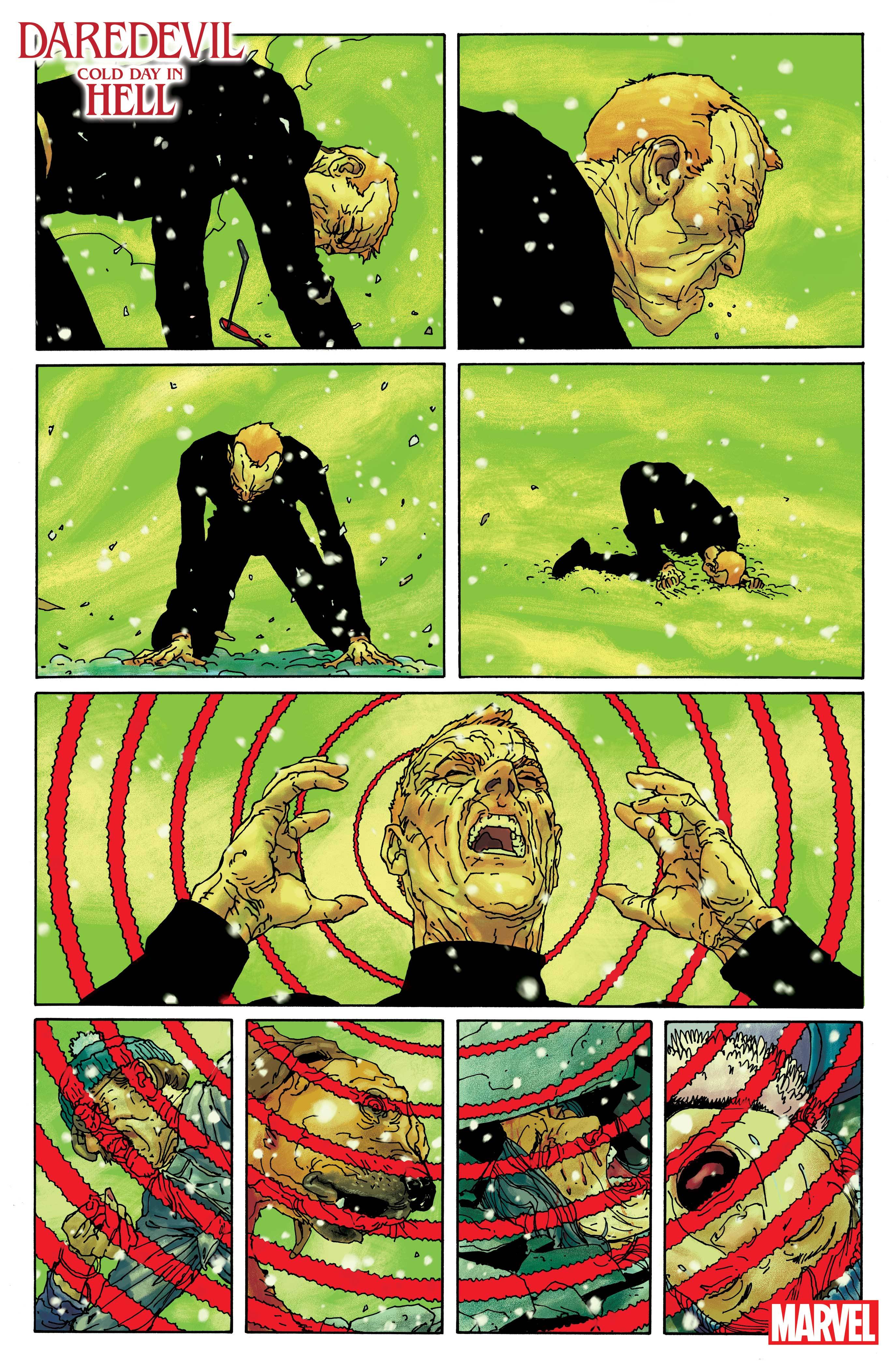 Daredevil：地獄中寒冷的一天＃1預覽