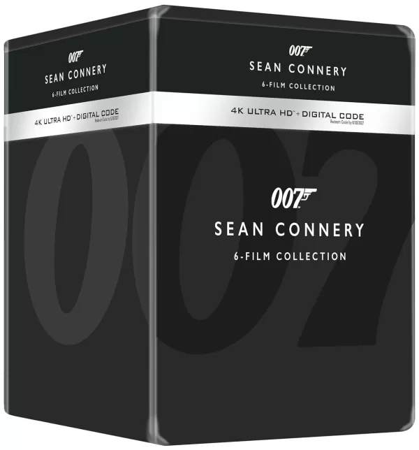 Pre -order de 4K -verzameling van 6 Sean Connery James Bond -films