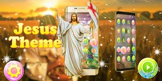 Jesus Launcher Theme zrzut ekranu 2