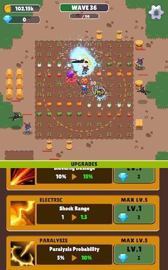 Scarecrow War : Idle Defense screenshot 3