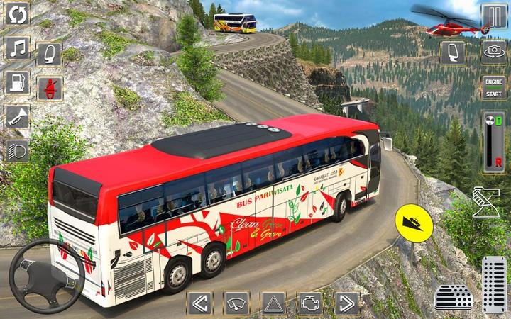 Uphill Offroad Bus Simulator ảnh chụp màn hình 1