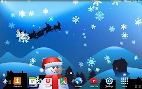 Christmas Magic Live Wallpaper ekran görüntüsü 4