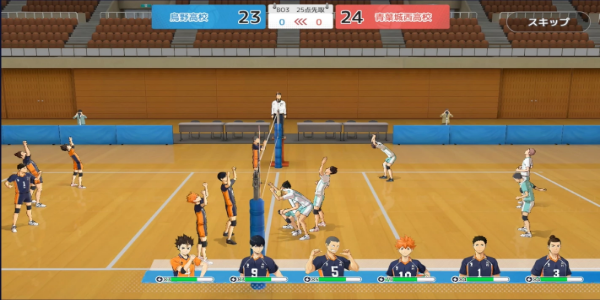 Haikyuu Fly High экрана 2