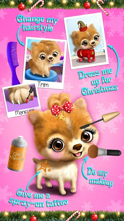 Christmas Animal Hair Salon 2 ảnh chụp màn hình 1