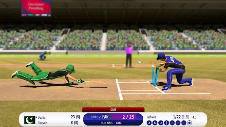 RVG Real World Cricket Game 3D ekran görüntüsü 1