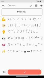 Kaomoji Japanese Emojis Smiley Screenshot 3