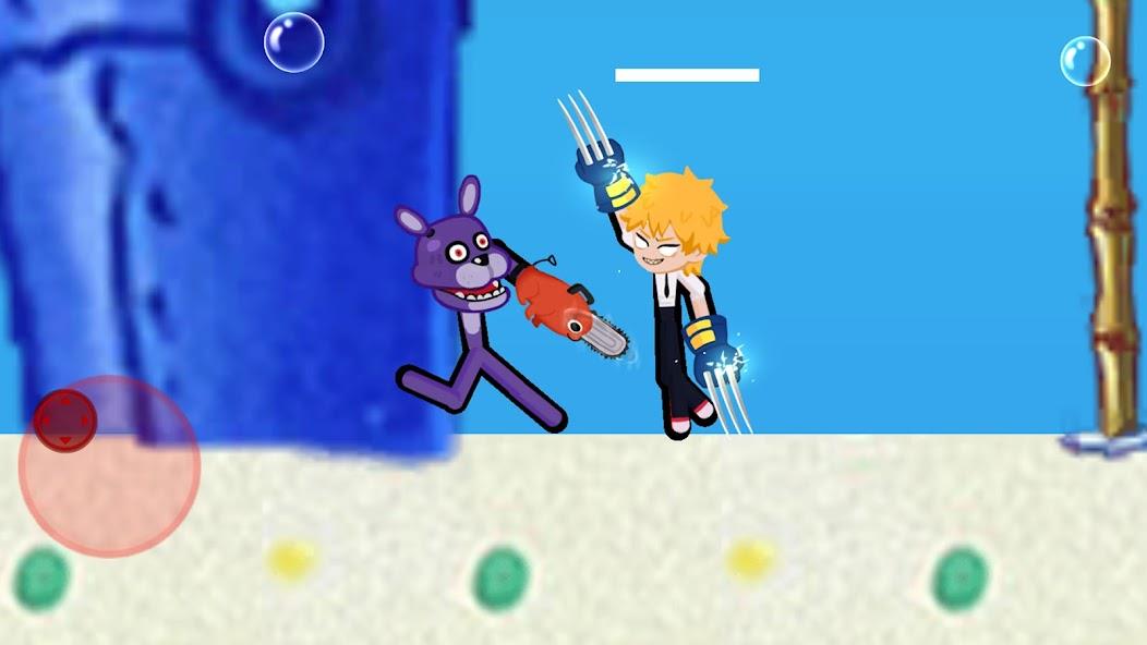 Clash of Stickman: Fight Game Mod captura de pantalla 