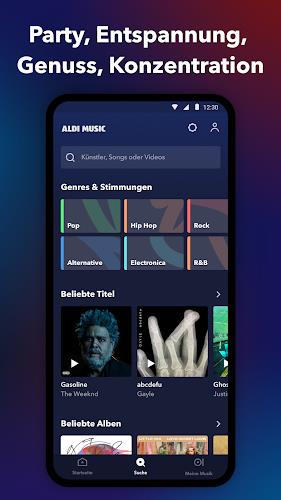 Screenshot ALDI Music by Napster 3