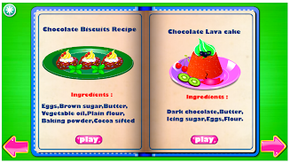 Cook Book Recipes Cooking game captura de pantalla 