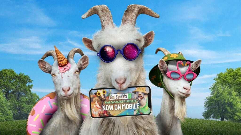 Goat Simulator 3- နောက်ဆုံးထွက်မွမ်းမံမှုနှင့်အတူ GOAT မင်းဆက်၏အရုဏ်ဦး