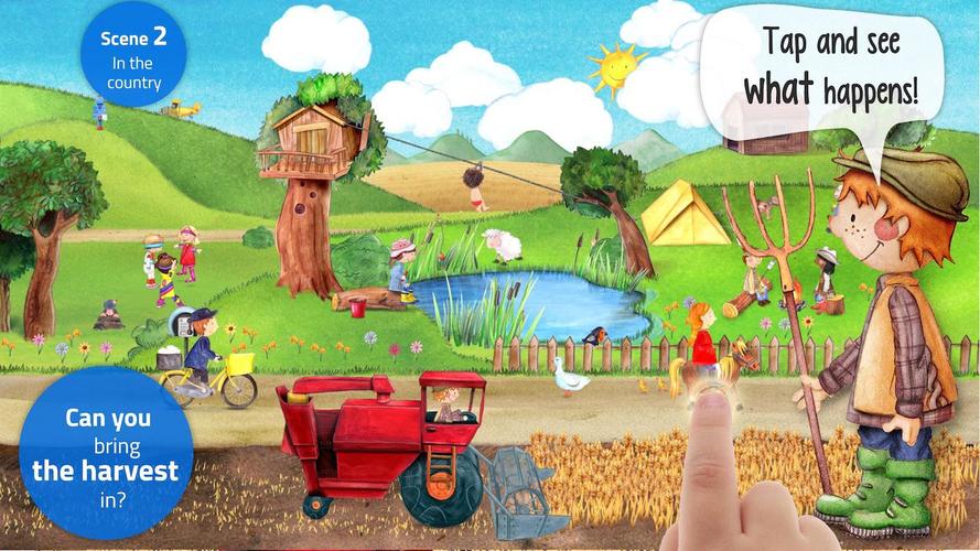 Toddler's App: Farm Animals ekran görüntüsü 3