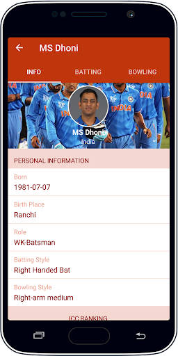 Live Cricket Score & News স্ক্রিনশট 1
