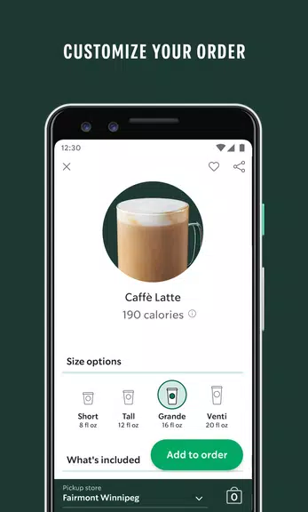 Starbucks Screenshot 4