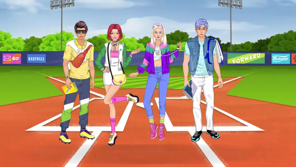 Screenshot Vestir Equipe de Amigos Escola 3