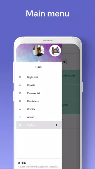 Autism Evaluation Checklist应用截图第1张