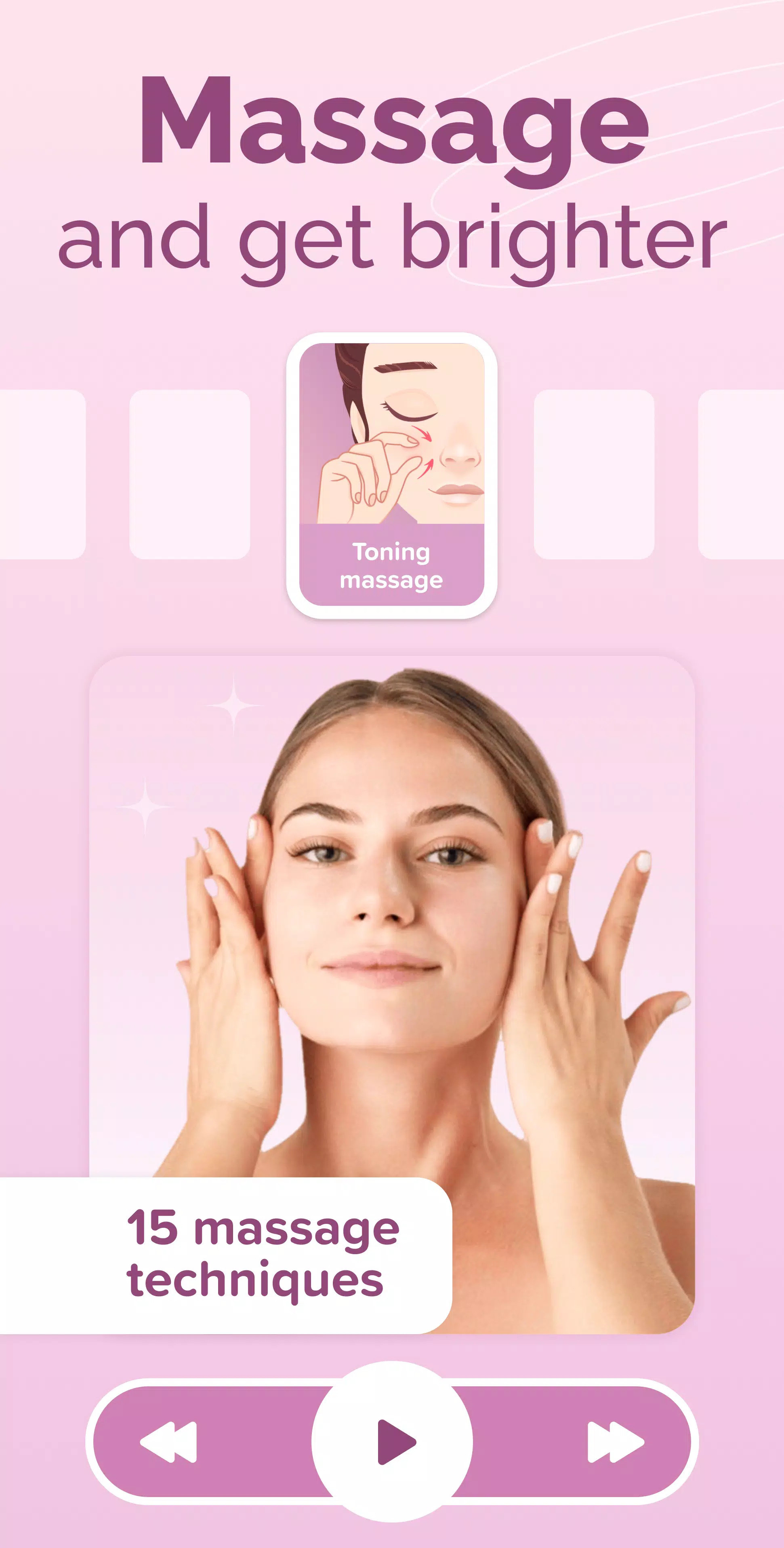 Face Massage, Skincare: forYou screenshot 1