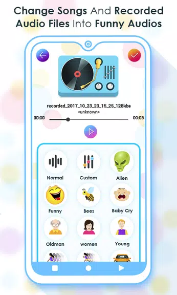 Screenshot Voice Changer - Funny Recorder 4